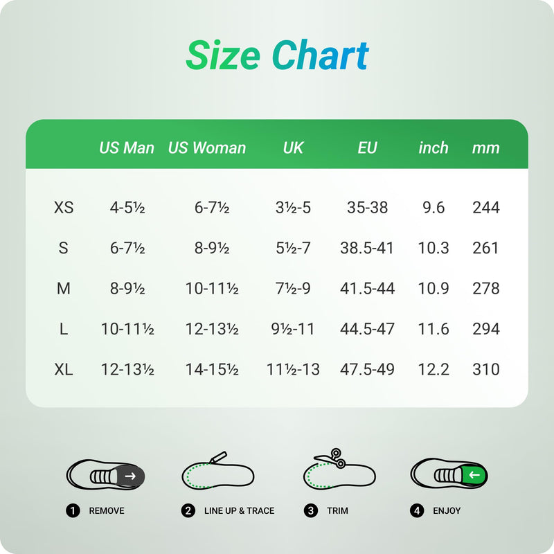 [Australia] - VALSOLE Orthopedic insoles, plantar fasciitis shoe insoles, for heel spurs, flat feet, foot pain, comfort men's and women's insoles, suitable for sports and work shoes... 38.5-41 EU-26.1cm green 
