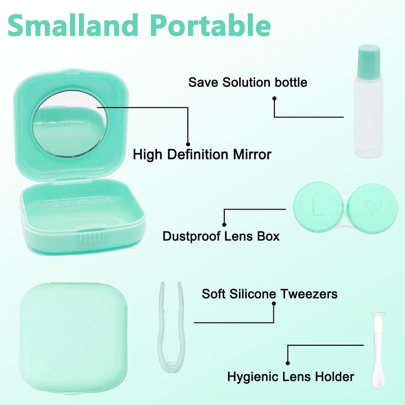 [Australia] - Eye opener for eyelids + contact lens case, contact lens insertion aid, contact lens insertion aid, contact lens sucker, contact lens remover, contact lens removal 