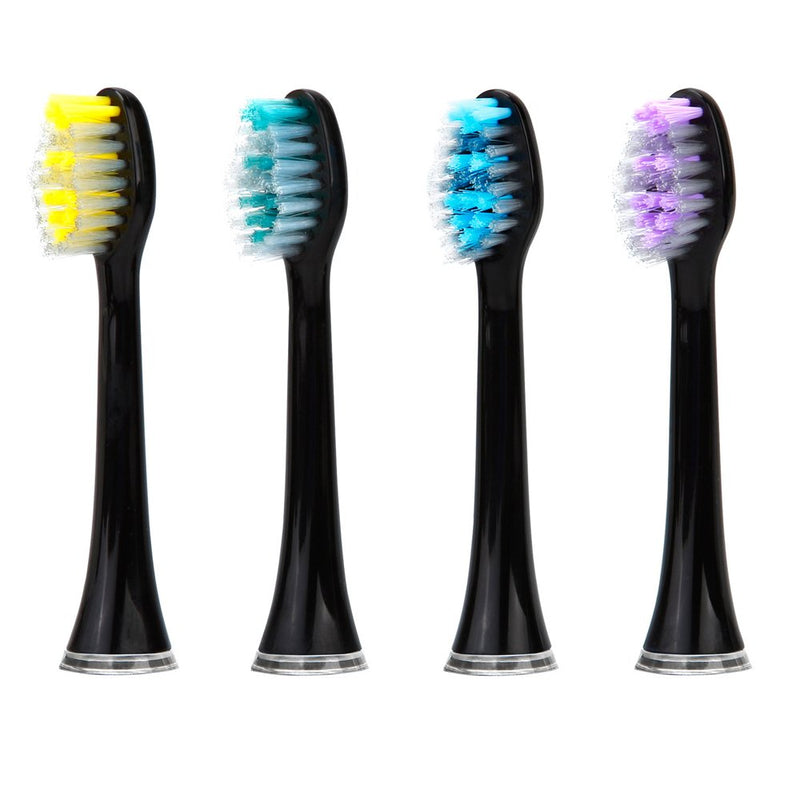 [Australia] - Pyle Wave Rechargeable Electric Toothbrush - w/ 3 Brush Mode, UV Light, 2 min Timer, 2 Oral Brush Heads, Charging Dock Holder - for Kids, Teens, Adults 