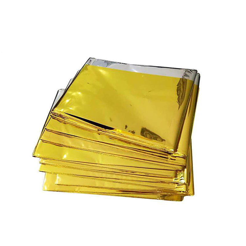 [Australia] - 10 x Thermal Emergency Road Protection Blanket Windproof Cold Resistant 