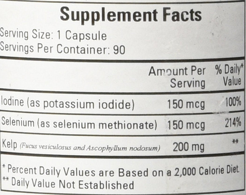 [Australia] - Kelp with Natural Selenium Iodine 