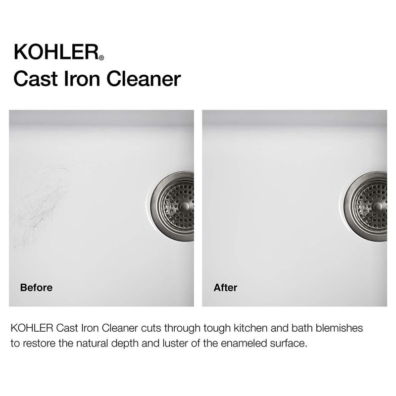[Australia] - Kohler K-23725-NA Cast Iron Cleaner 8 Fl Oz (Pack of 1) 