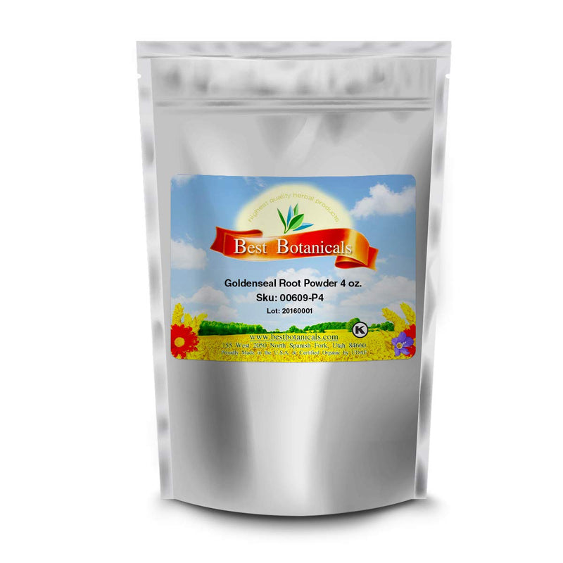 [Australia] - Best Botanicals Goldenseal Root Powder 4 oz. 4 Ounce (Pack of 1) 