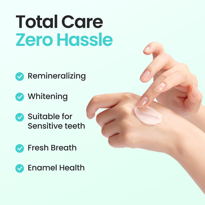 [Australia] - HIMALAYA PINKSALT Fluoride Free Hydroxyapatite Toothpaste with Niacinamide, Helps Remineralize, Appropriate for Sensitive Teeth, Teeth Whitening - for Adult, Kids Oral Care - Spearmint Flavor, 3.9 oz 3.9 Ounce (Pack of 3) 