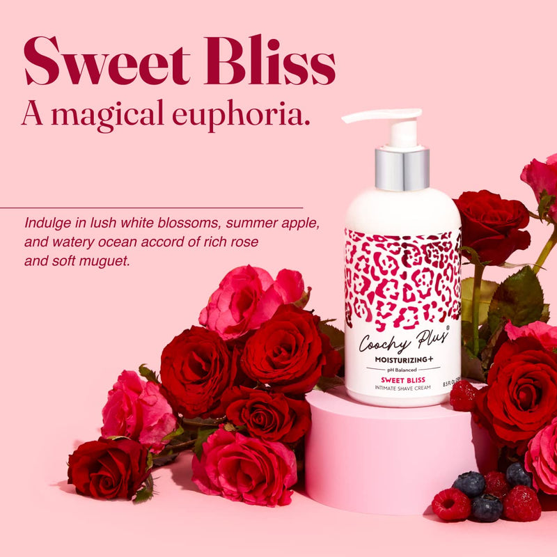 [Australia] - IntiMD Coochy Plus Intimate Shaving Complete Kit - Sweet Bliss & Organic After Shave Protection Soothing Moisturizer Mist - Antioxidant Formula Prevents Razor Burns, Itchiness & Ingrown Hair Sweet Bliss Shave Cream+After Shave Mist 1 Count (Pack of 1) 