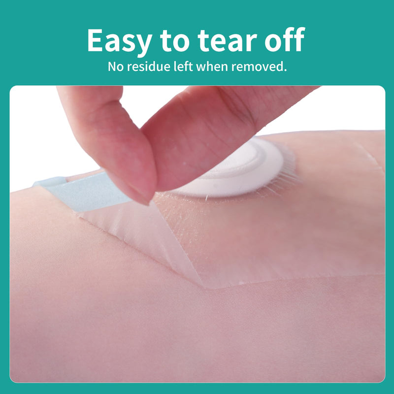 [Australia] - Baby Belly Navel Patches, Belly Button Shaper with Cotton Pads, Baby Umbilical Hernia Patch Waterproof, Infant Essentials Must Haves (7 PCS 10 * 10CM) 7PCS 