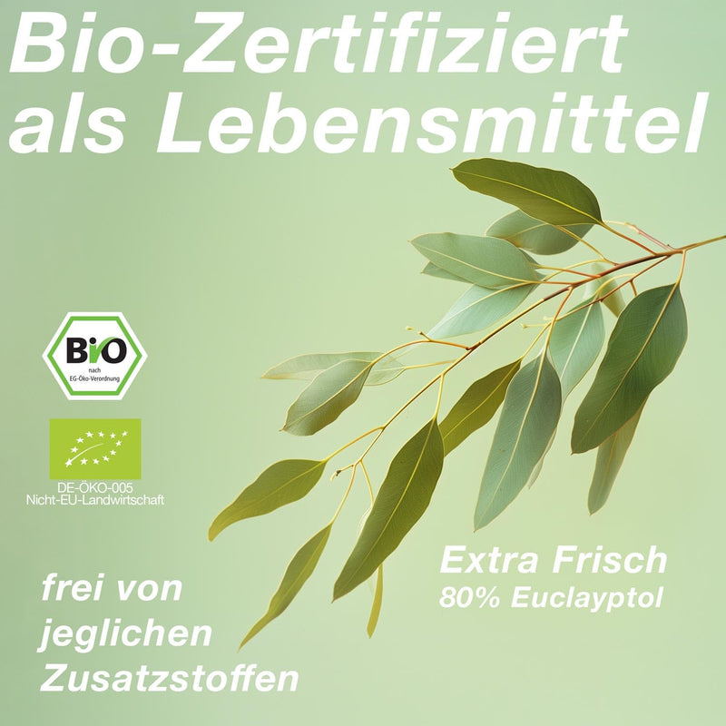 [Australia] - NeoOrganic® ORGANIC Eucalyptus Oil [Premium Grade] 100% natural - Real Eucalyptus Oil for aromatherapy - natural fresh aroma - Eucalyptus oil to take - essential oil - Eucalyptus Oil - 30ml 