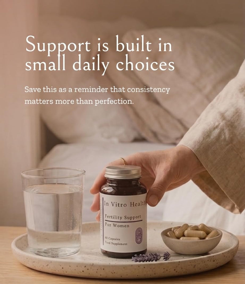 Advanced Fertility Support for Women – 24-in-1 TTC Formula with CoQ10, 600μg Folic Acid & Vitamin D3 – 60 Vegetarian Capsules (1 Month Supply)