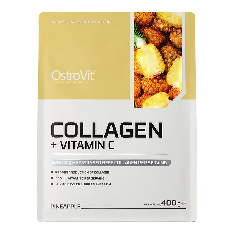 OstroVit Collagen + Vitamin C (400g) Pineapple - Proteins - Collagen 400g