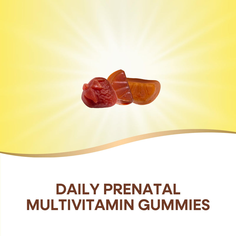 Nature's Way Alive! Prenatal Gummy Multivitamin, Folate & DHA, 75 ct | High Potency Folate & Plant-Based DHA to Support Healthy Fetal Development* for Women Who Are Pregnant