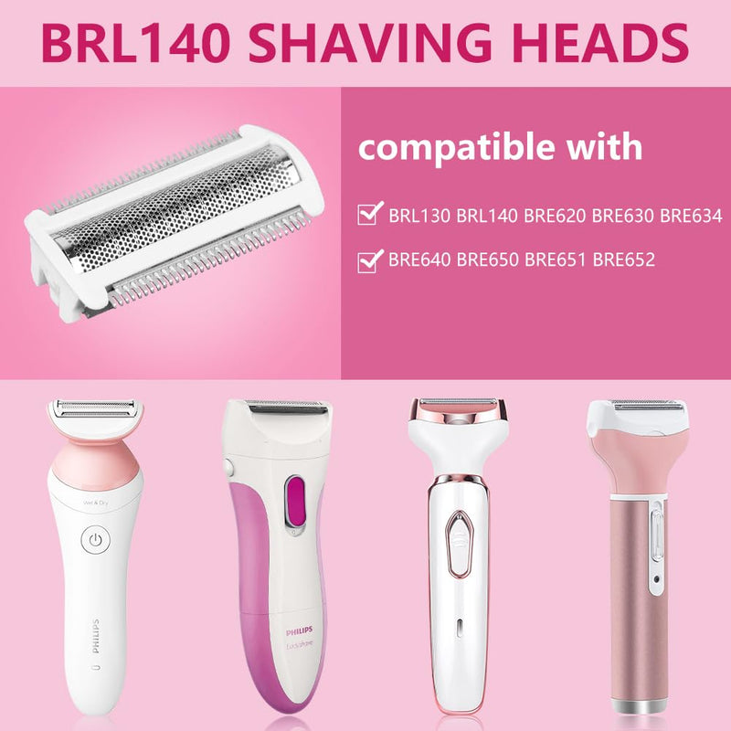 [Australia] - ACWOO Shaving Head/Accessories Lawnmower for Epilator Braun Series BRL140 Shaving Head, Shaving Head Braun Series 3, Electric Shaver, Replacement Shaving Part for Series BRL140, BRL140 