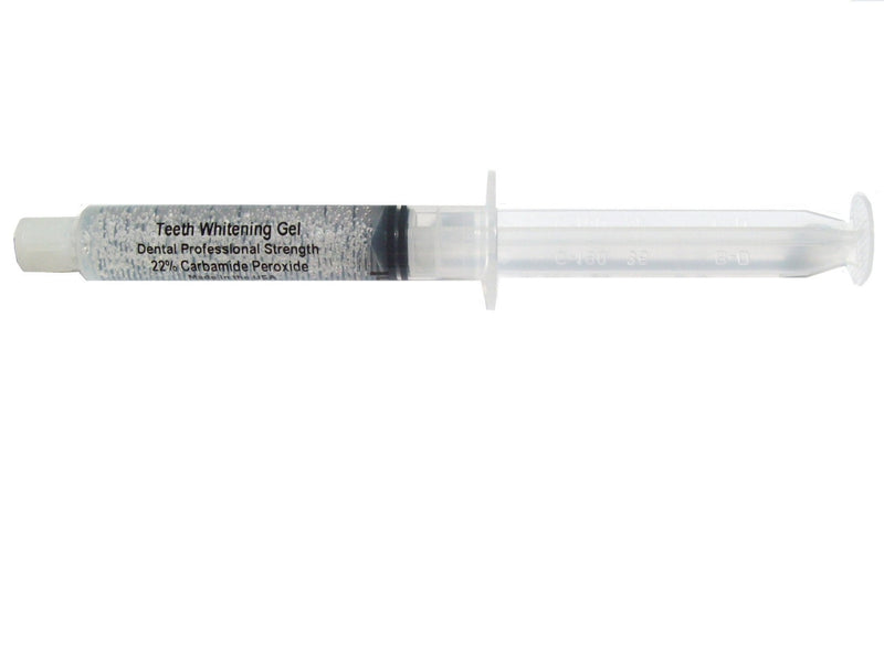 [Australia] - Teeth Whitening Gel Syringe Dispensers 22% Carbamide Peroxide Tooth Bleaching Products 10ml Dispensers 4 Pcs 