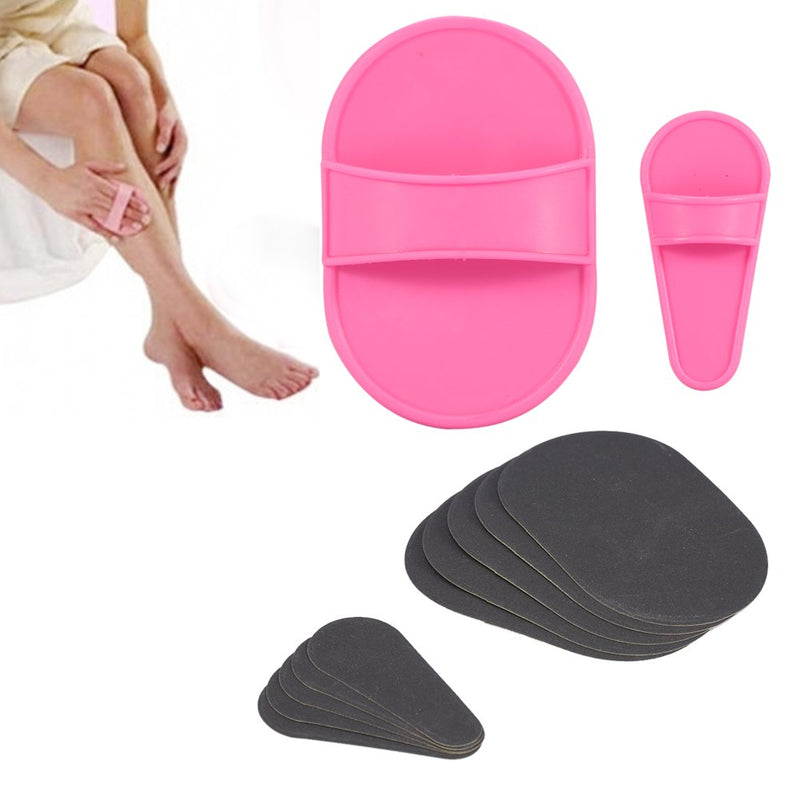 [Australia] - Uxsiya Hair Removal Pads Healthy Hair Removal Pad Sandpaper Paper Hair Removal Also for Arm Leg Hair Removal for Upper Lips Hair Removal for Epilation 
