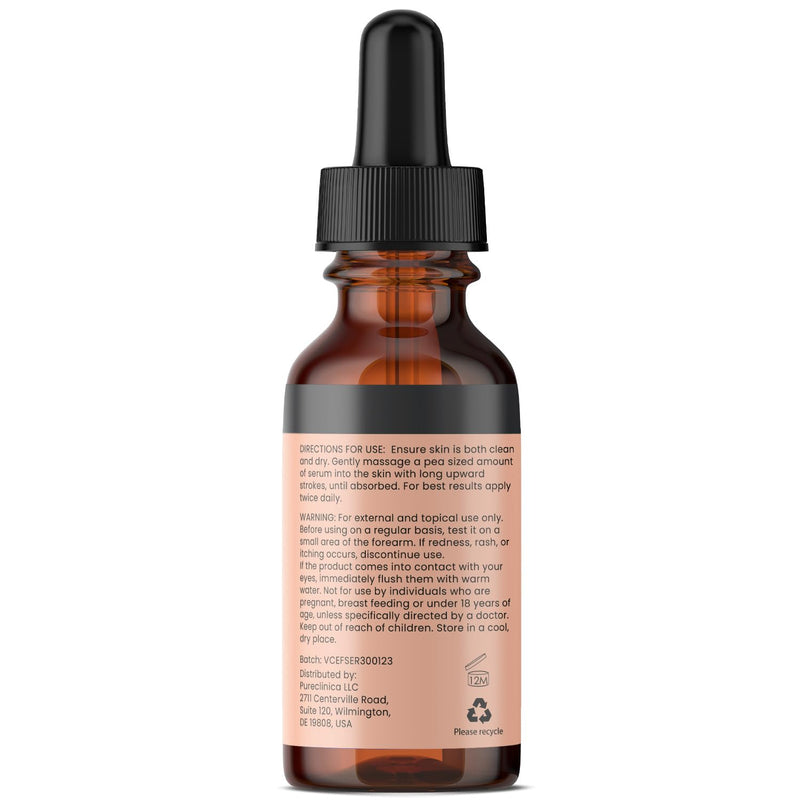 Triple Strength Vitamin C, E & Ferulic Acid Serum (w/Retinol & double weight Hyaluronic Acid) – 30ml / 1 fl oz (2 bottles) 1 Fl Oz (Pack of 2)