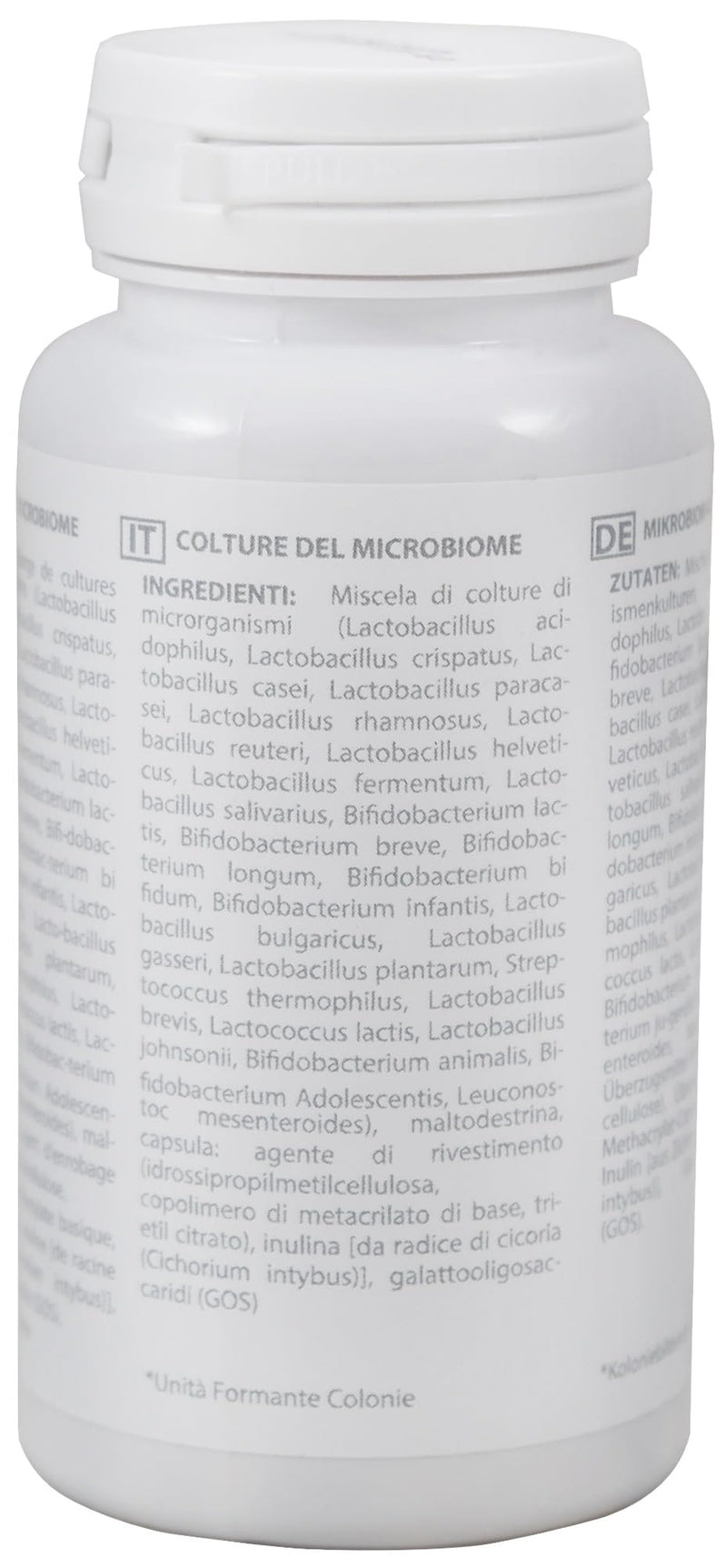 Micro-Biome Cultures | Digestive Probiotic + Prebiotic | 24 Strains | 20 Billion CFU | 60 Capsules | Active Gut | Inulin and GOS | Food Supplement | Third-Party Tested | Heiltropfen®