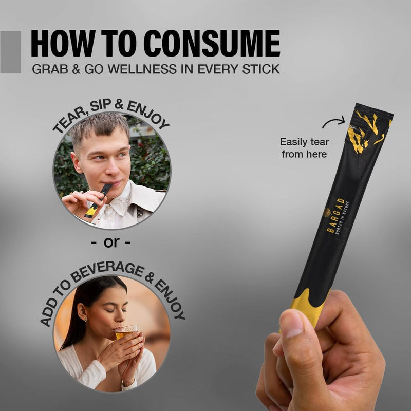 [Australia] - Pure Himalayan Shilajit Honey Sticks with Saffron ‚Äì 30 Count | 75%+ Fulvic Acid, 85+ Trace Minerals | Natural Energy & Immunity Booster | Easy Single-Use Packets Shilajit honey : 30 sticks 
