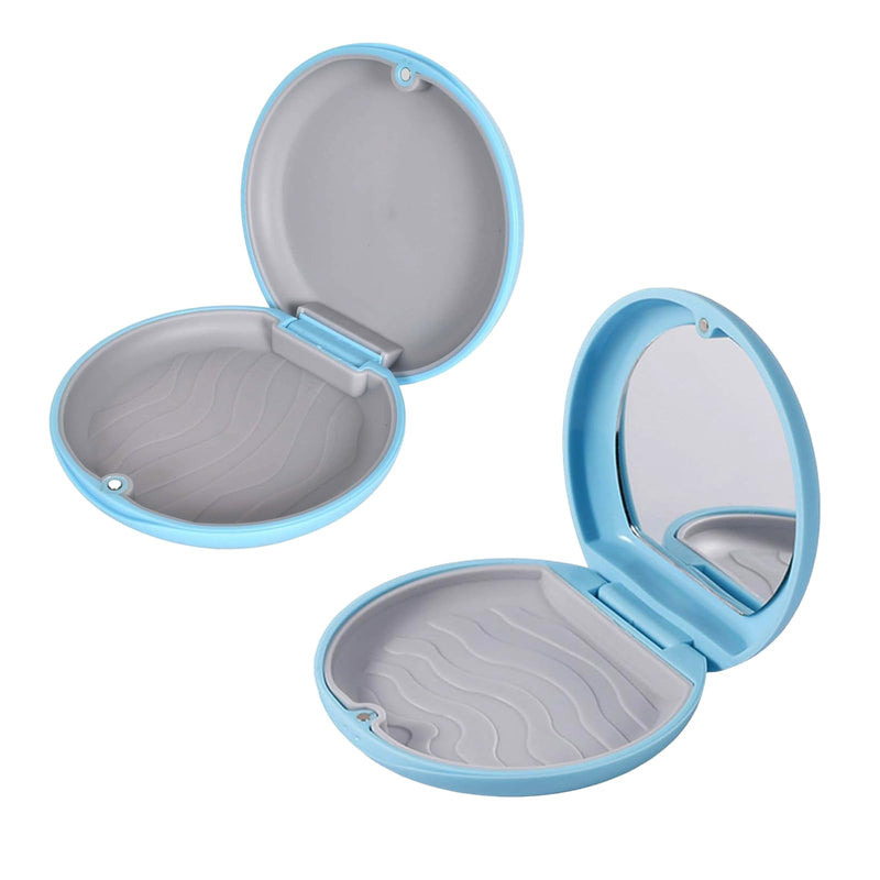 [Australia] - Pack of 2 braces box, tooth splint box, denture box, denture container, denture box, denture box, tooth splint box, tooth splint cleaning, tooth splint cleaning 