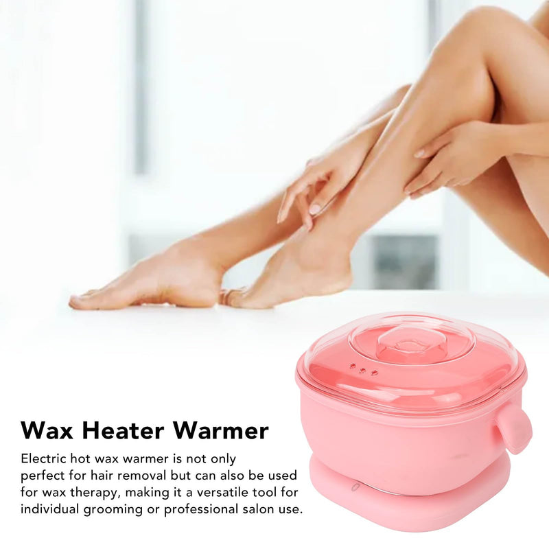 Ejoyous Wax Warmer for Hair Removal, Electric Hot Wax Warmer Machine, 400ml Silicone Pot Liner Wax Heater Hot Wax Warmer Pot for Efficient Hair Removal 100W