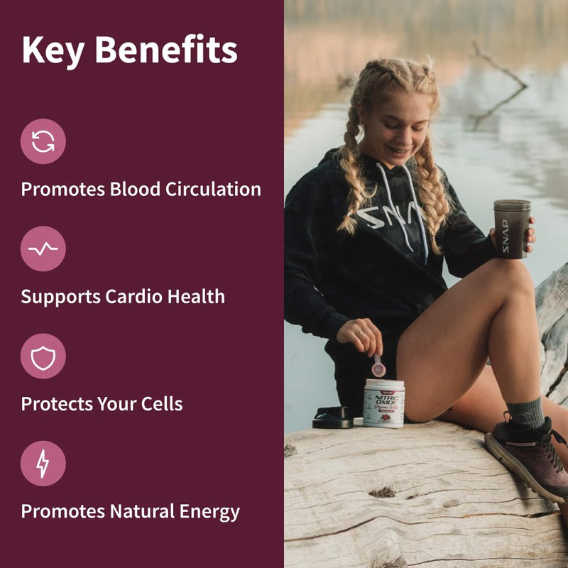 [Australia] - Snap Supplements USDA Organic Beet Root Powder, 3-in-1 Nitric Oxide Supplement, Support Healthy Blood Circulation, 250g (Mixed Berry) Original Berry 