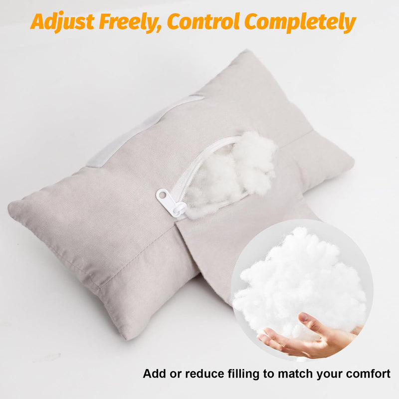 Arm Sling Cushion for Neck, Adjustable Sling Neck Cushion Pillow, Cotton Shoulder Support Pad with Seamless Design for Chest Heart Mastectomy Surgery Recovery Gifts