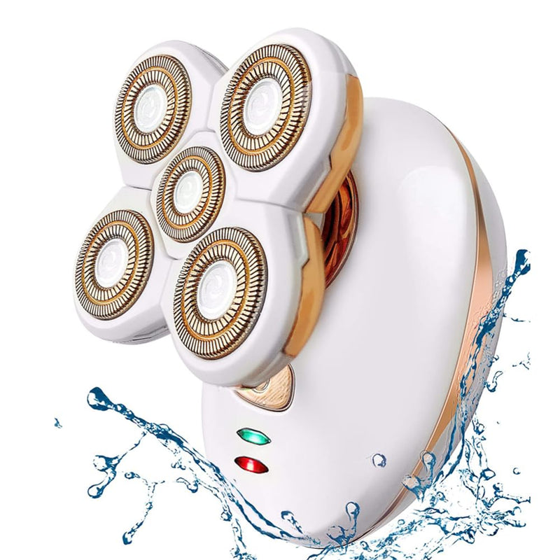 Electric Razors for Women Legs, Painless Hair Removal Device with LED Light, Faultless Shaver for Women, Personal Care Products, Instant (with Storage Bag and Adapter)