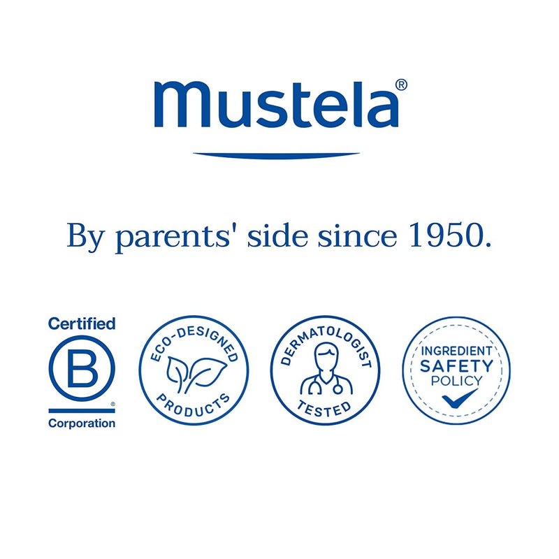 [Australia] - Mustela Maternity Stretch Marks Set - Natural Pregnancy Skincare - Contains Stretch Marks Cream & Belly Oil - EWG Verified & Fragrance-Free - 2 Items Set 
