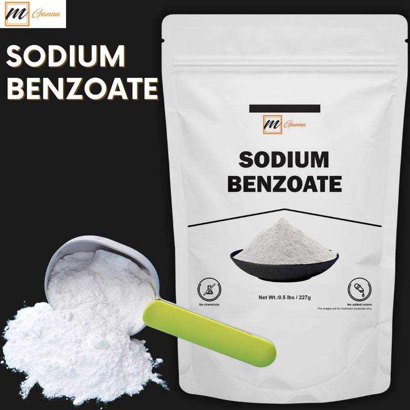 [Australia] - 100% Sodium Benzoate Powder 227g / 0.5 lbs ‚Äì Preservative for Food, Industrial and Household Applications 