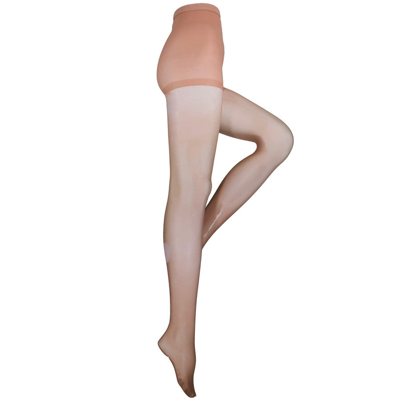 [Australia] - Truform Sheer Compression Pantyhose, 8-15 mmHg, Women's Shaping Tights, 20 Denier, Beige, Medium 