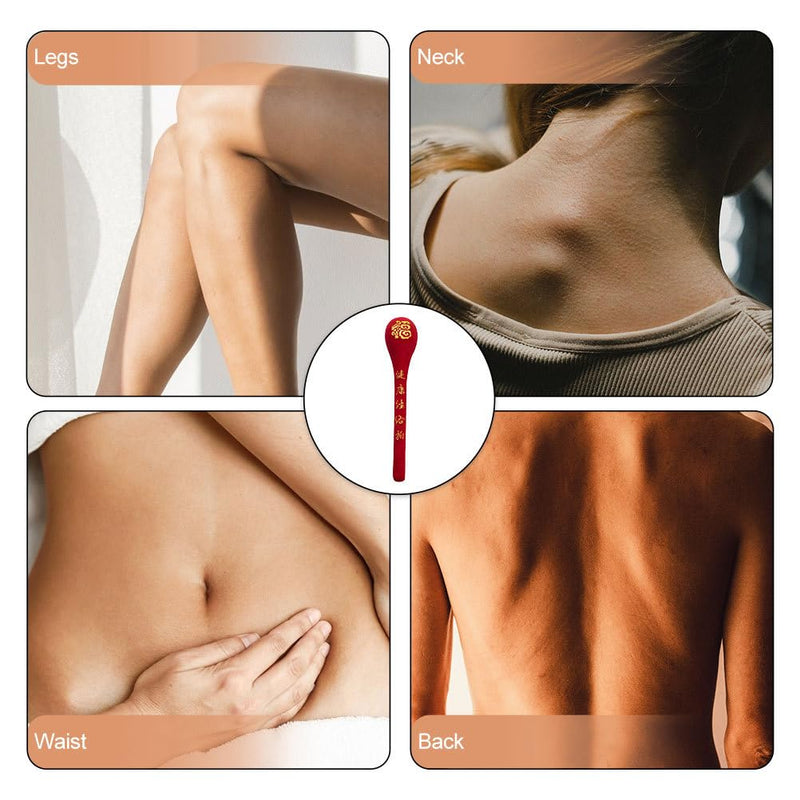 [Australia] - 2Pcs Handheld Massage Pat Stick Set for Body Shoulder Legs Back Pain Relief and Blood Circulation Improvement 