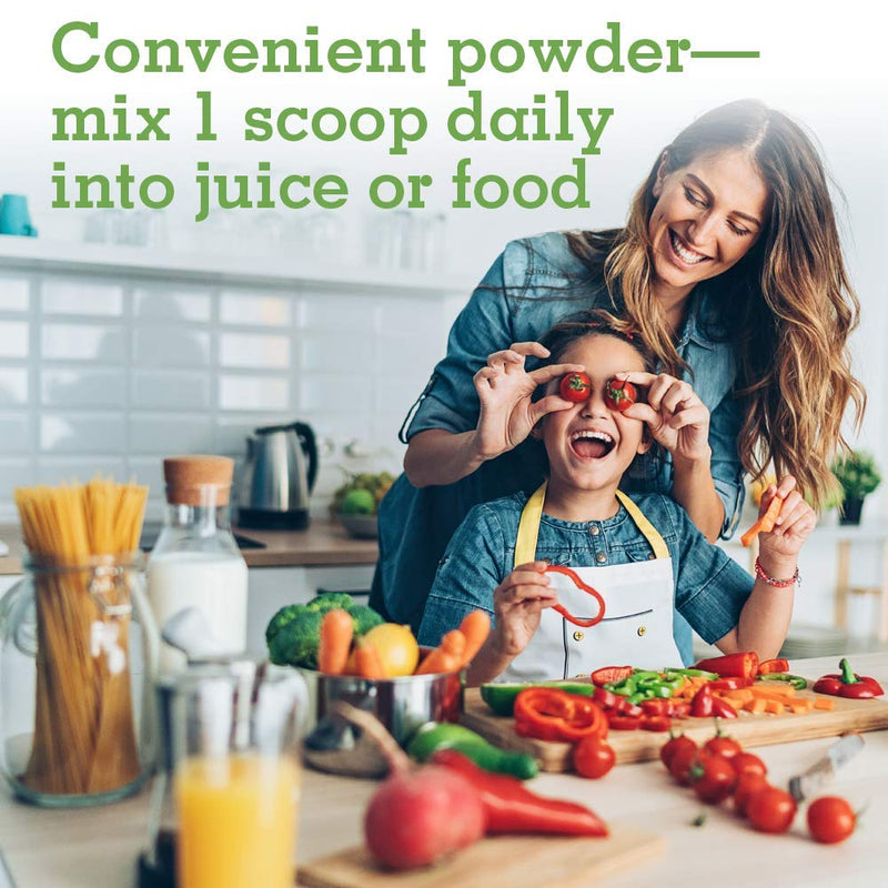 Garden of Life Kids Multivitamin Powder, Daily Vitamins and Minerals for Toddlers & Kids - Organic Toddler Multi Powder With 15 Vitamin C, D3, Zinc for Healthy Growth - Gluten Free - 30 Day Supply 2.11 Ounce (Pack of 1)