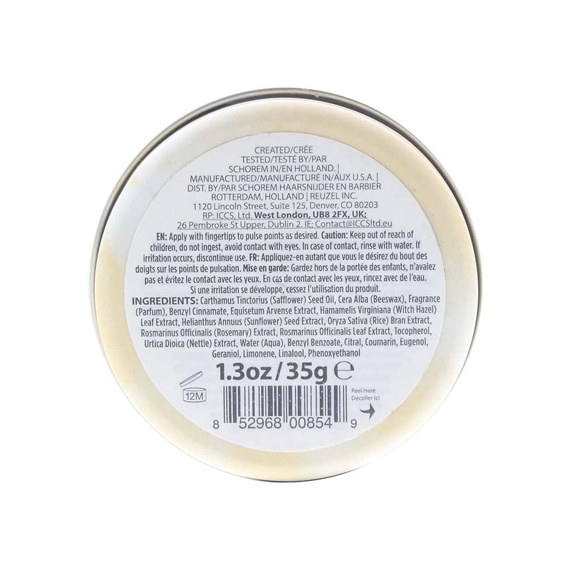 [Australia] - Reuzel Solid Cologne Wood and Spice, Easy to Apply, 35 g 