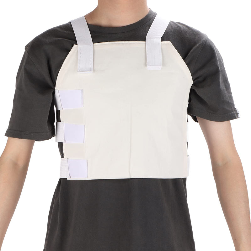 FILFEEL Sternum and Thorax Support, Breathable Ribs Chest Brace for Intercostal Muscle Strain, Chest Belt for Men Women