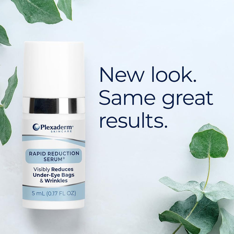 [Australia] - Plexaderm Rapid Reduction Eye Serum - Advanced Formula Anti Aging Visibly Reduces Under-Eye Bags, Wrinkles, Dark Circles, Fine Lines & Crow's Feet Instantly Instant Wrinkle Remover for Face 