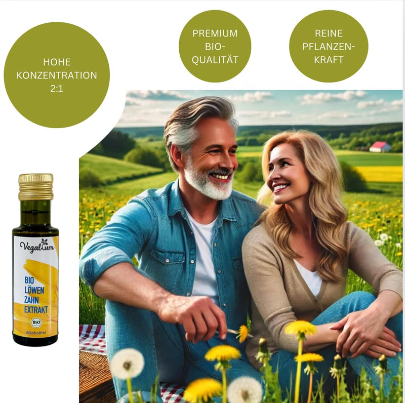 [Australia] - Vegablum organic dandelion extract - liquid 100 ml - vegan - no additives, alcohol-free - sugar-free - Dandelion 1 