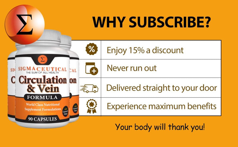 [Australia] - Varicose Veins Treatment for Legs - Circulation Supplement - Diosmin Leg Vein Support - Circulation Vein Support - Healthy Leg Vein Supplement - 90 Capsules 90 Count (Pack of 1) 