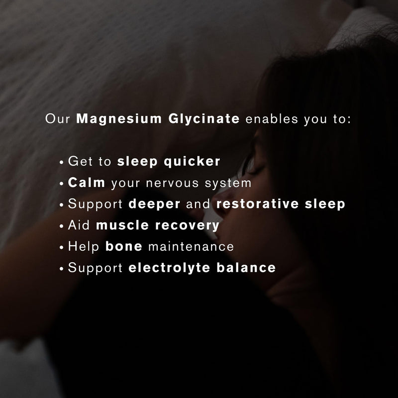 CHOOZY The Purest Magnesium Glycinate | Formulated for the Best Sleep & Recovery | Gut-Friendly, Plastic-Free & Third-Party Tested in Germany