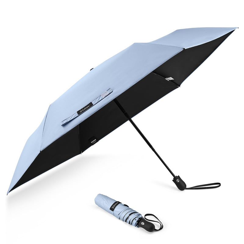 G4Free 46 Inch Lightweight Travel Portable Sun Umbrella with Extendable Handle, 40 Inch Mini Ultralight UPF 50+ Compact Travel Umbrella Super Slim