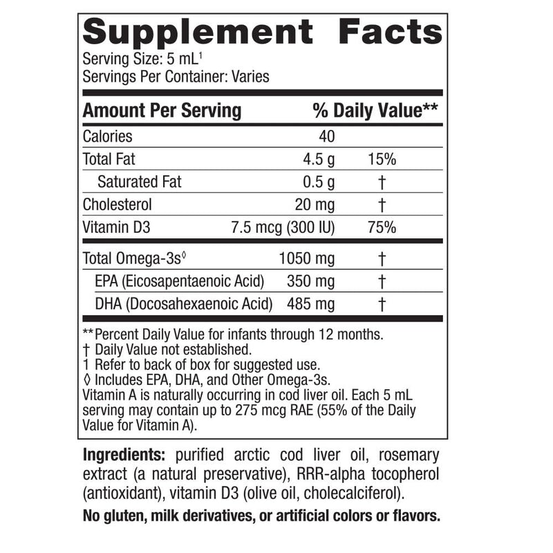 [Australia] - Nordic Naturals Baby’s DHA, Unflavored - 2 oz - 1050 mg Omega-3 + 300 IU Vitamin D3 - Supports Brain, Vision & Nervous System Development in Babies - Non-GMO - Servings May Vary 2 Fl Oz (Pack of 1) 