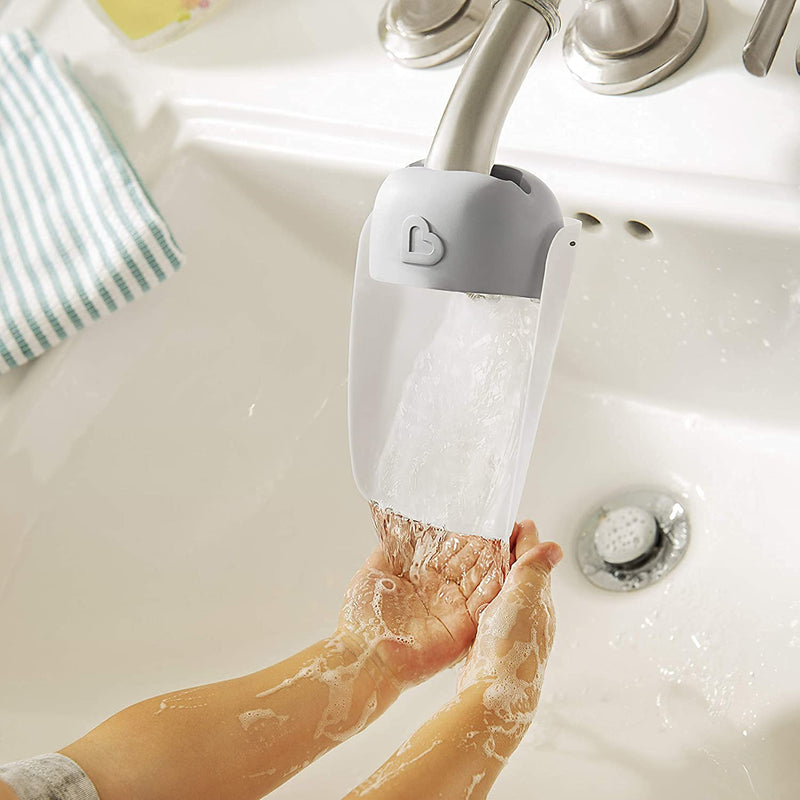 [Australia] - Generic Faucet Extender for Kitchen and Bathtub Sink - Universal Sink Handle Extenders - Fun Hand-Washing with Sink Faucet Extender for Toddlers and Babies (Grey) 
