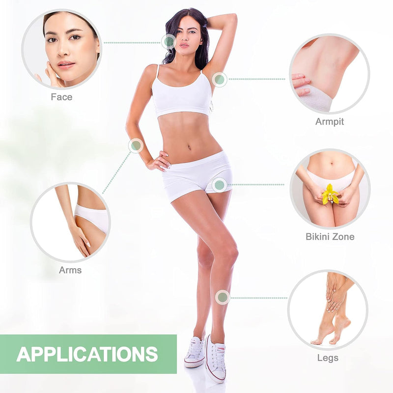 [Australia] - 150 Wax Strips - Non Woven Fleece Stripes For Warm Wax And Sugar Paste - Skin-friendly And Tear-resistant Hair Removal For Any Type Of Depilation On The Leg, Chest, Back, Intimate Area And Face 150 Wax Strips 