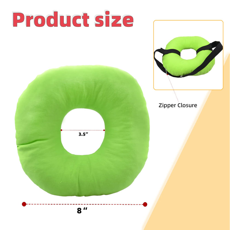 [Australia] - Pillow with an Ear Hole Small Ear Pain Pillow with Headband for Ear Pain and CNH Ear Piercing Ear Inflammation Pressure Sores Side Sleeping Pillow Ear Guard Cushion 