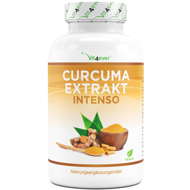 [Australia] - Curcuma extract - 180 capsules - Premium: With 98% extract - Curcumin content per daily serving corresponds to 17,150 mg turmeric - Laboratory tested - Vegan 