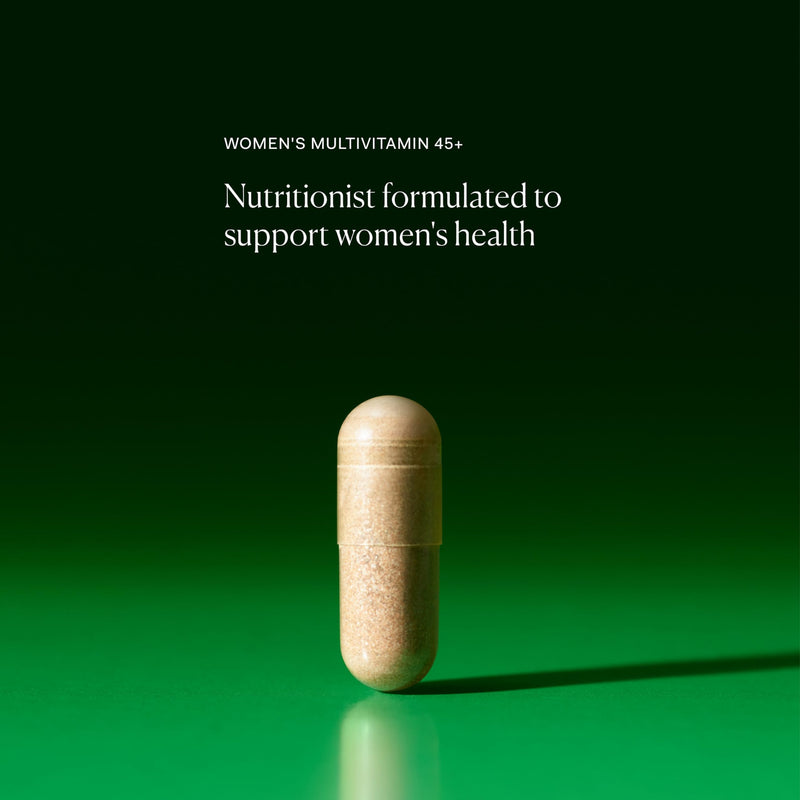 The Nue Co. Women's MULTIVITAMIN 45+ Supplement- Supports Energy, Immunity, Focus, Vegan, Gluten Free, 60 Capsules