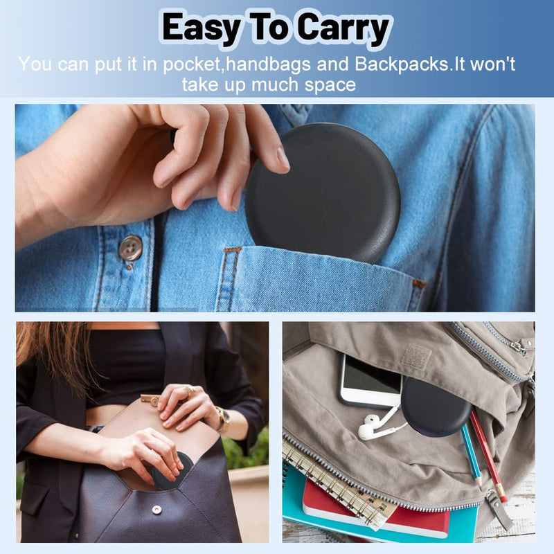 [Australia] - Braces Box, Portable Box Dental Splint Box with Mirror Empty Orthodontic Tooth Retainer Box for Holder and Mouth Guard with Tool for Removing Aligners (Black) Black 