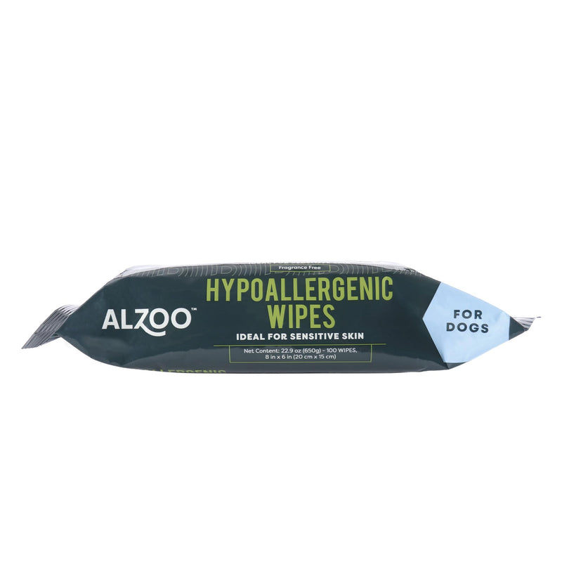 Grooming Hypoallergenic Wipes for Dogs, 100% Plant-Based Active Ingredients, 100 Count - PawsPlanet Australia