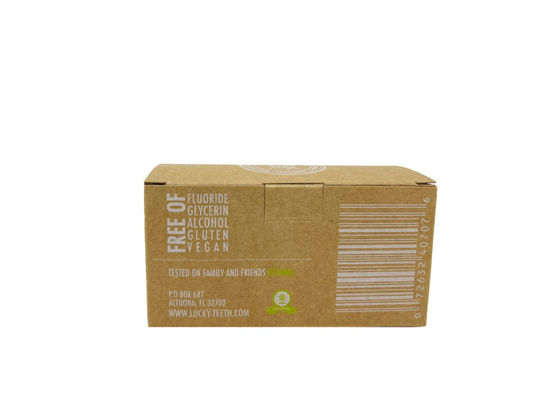 [Australia] - Lucky Teeth Organic Toothpaste-All Natural, Remineralizes and Fortifies Teeth and Gums. (2 oz 2 Pack) 2 Ounce 2 Pack 