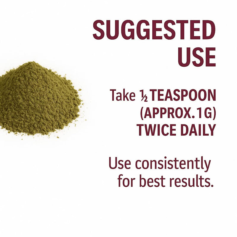 Clean HornGoat Wd Powder | Pure & Natural | No Fillers or Additives | Ground Leaf | Packed in the UK | 50 Servings 1 Month Supply