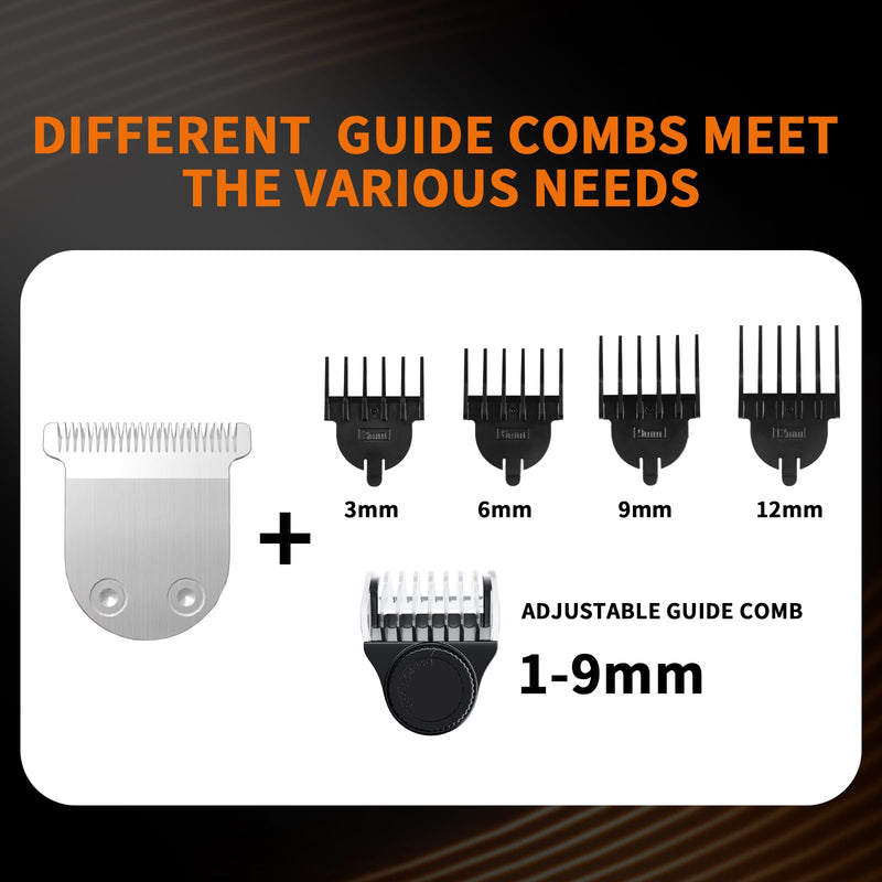 [Australia] - Head Shavers Bald Men& Manscape Body Hair Trimmer Kit,Waterproof Head Shaver for Bald Men with Body Hair Trimmer for Groin/Pubic/Balls, USB-C Rechargeable with LED Display 