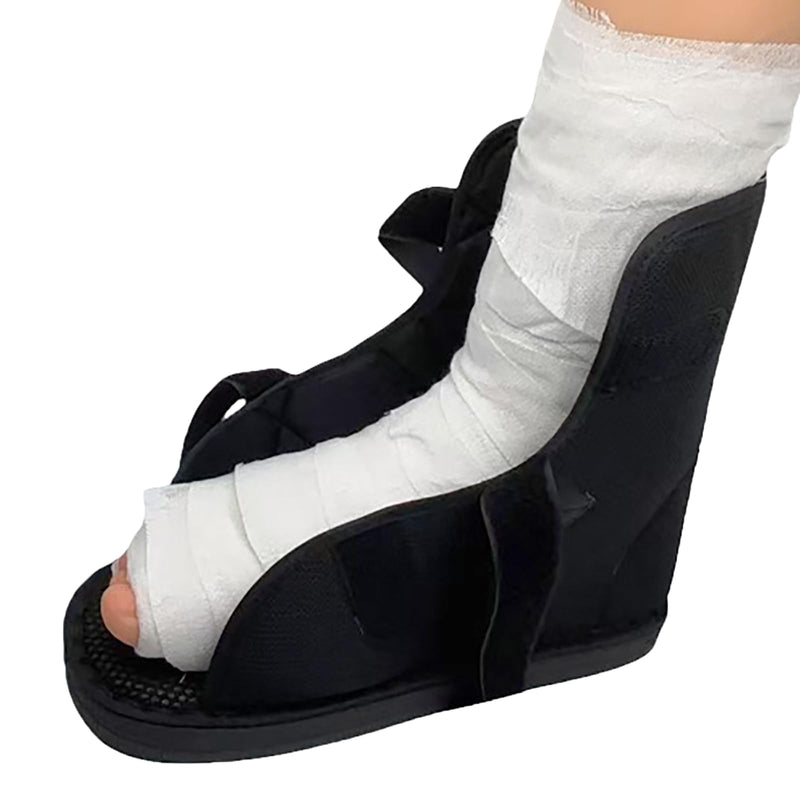 JIAHG Fracture Recovery Shoes Gypsum Shoe Sock Cover Rehabilitation Shoes Foot Fracture Support Open Toe Plaster Cast Boot Post-Injury Protection Cast Shoe for Swollen Feet Bone Healing Support X-Large