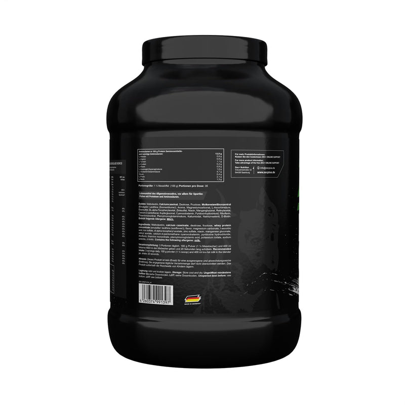 [Australia] - Zec+ Nutrition Bullgainer - 3500 g, White Chocolate flavor │ Protein powder with vitamins, amino acids and carbohydrates for mass building, Made in Germany White Chocolate Coconut 